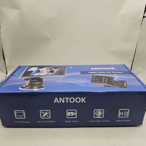 Antook 1080P Baby Car Mirror For Back Seat, 5 Inch Baby Car Camera Infants Kids.